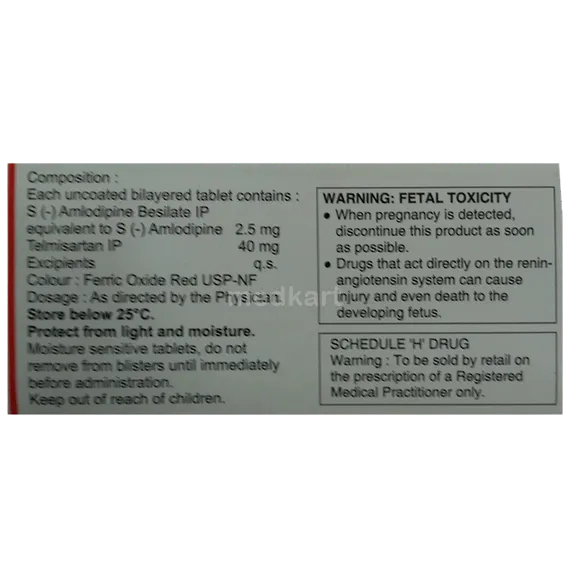 temsan am 2.5mg tablet 15's
